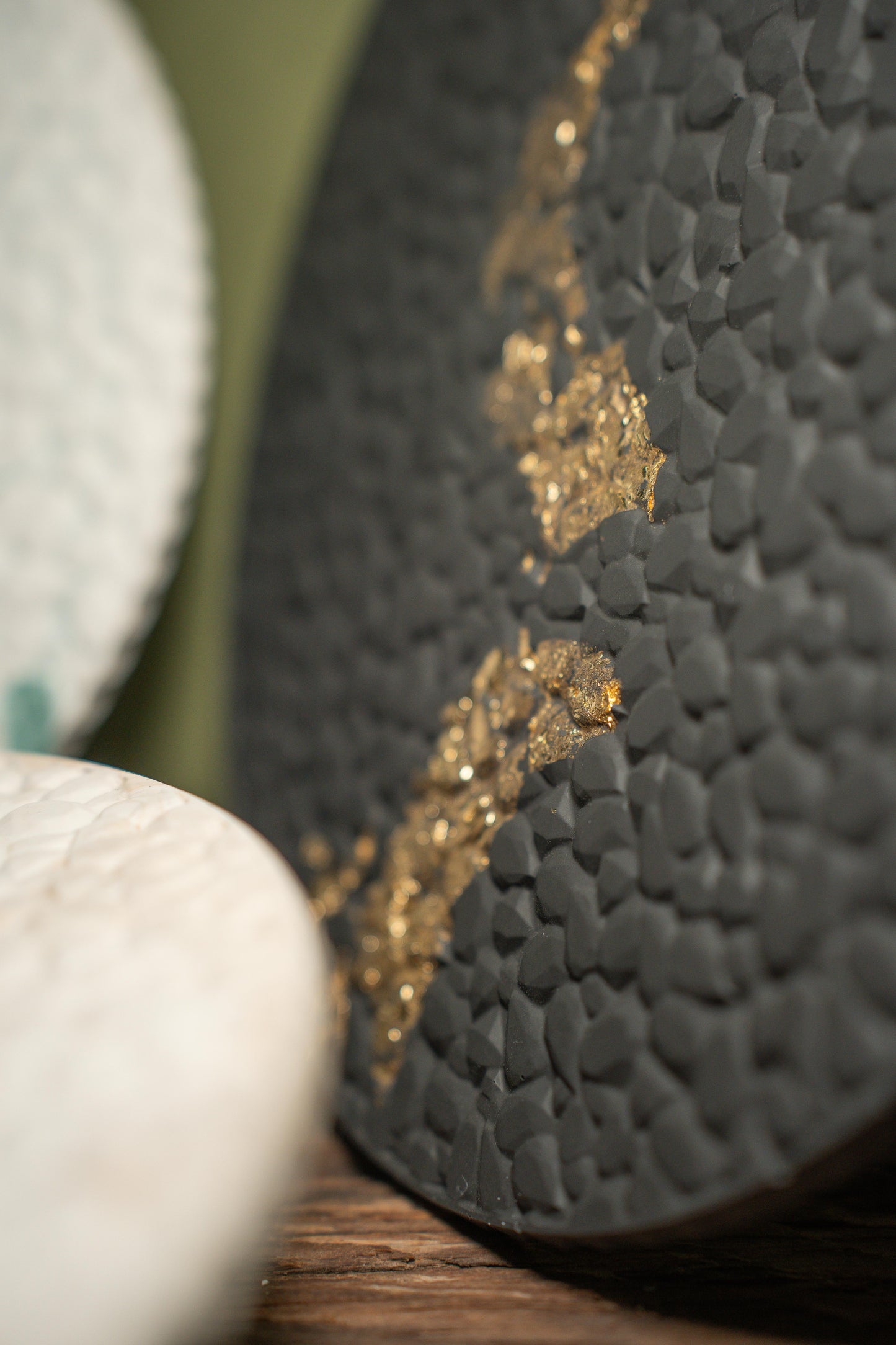 Mozaïek dienblad rond